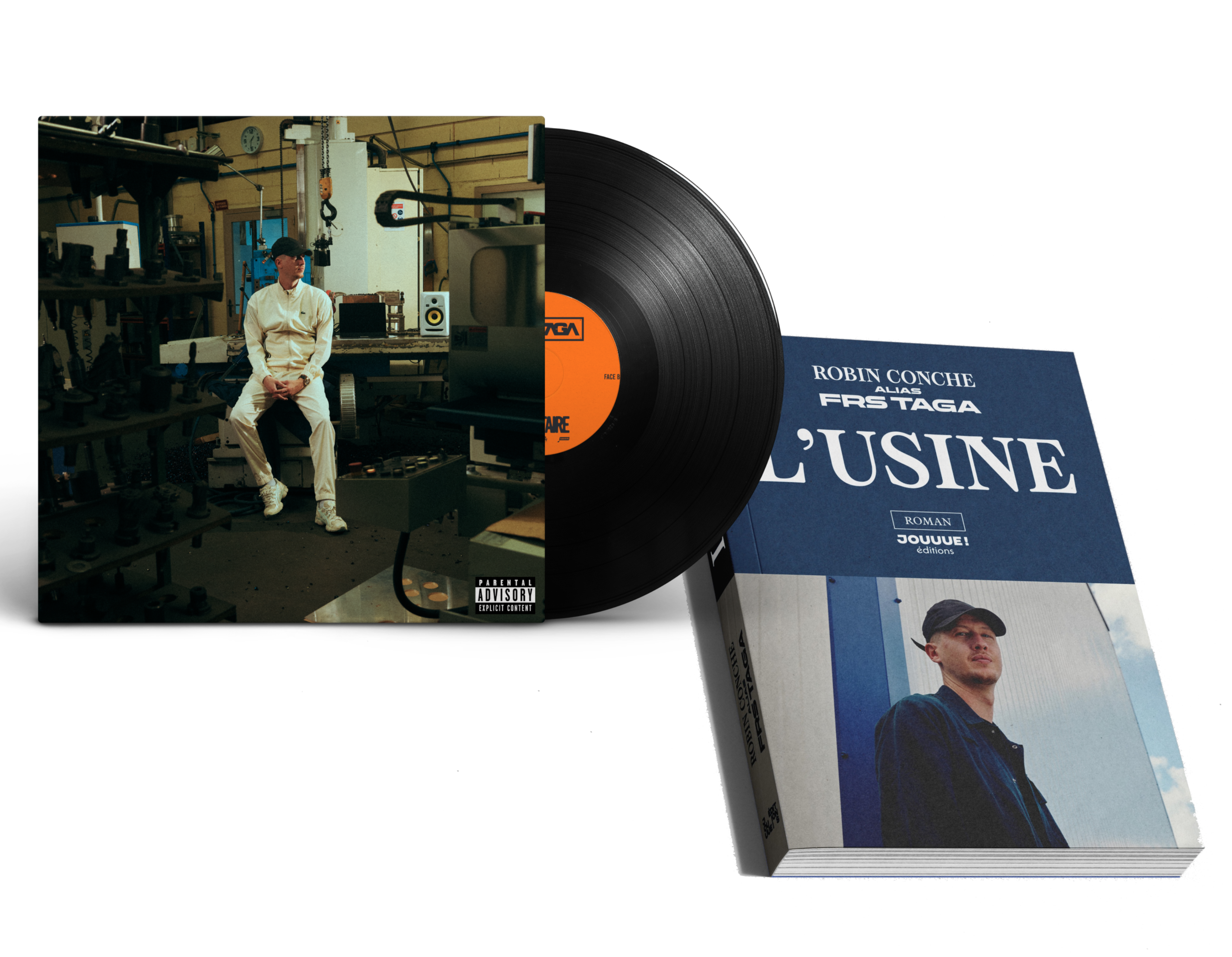 Vinyle “Prolétaire“ + Livre “L'usine“ - Frs Taga
